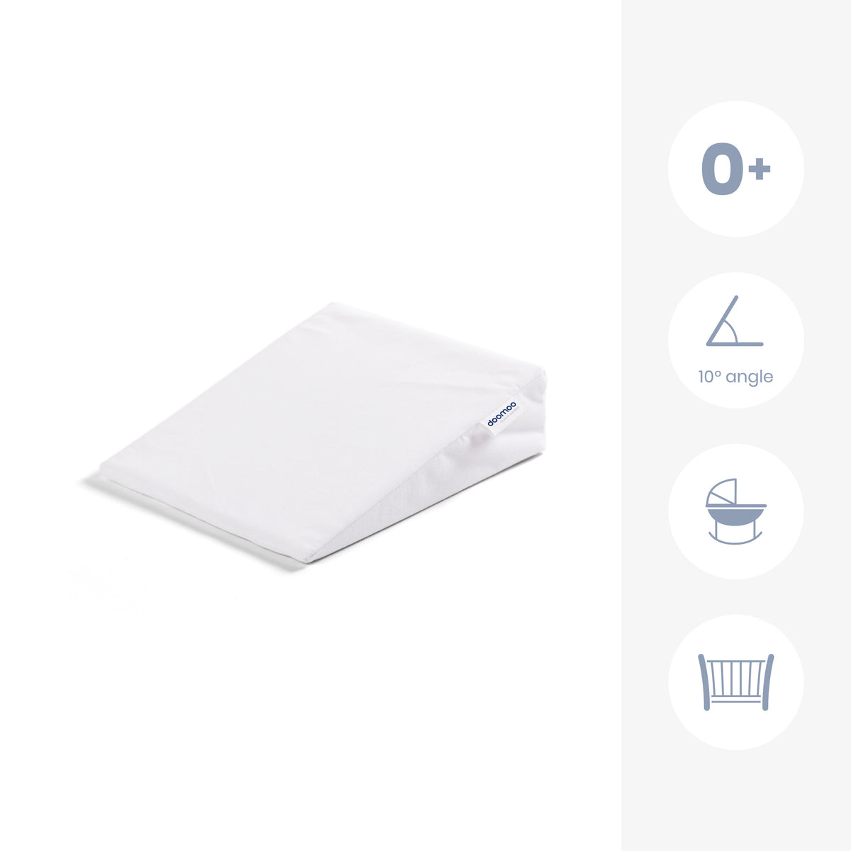 Rest Easy Small – 10° inclined sleeping wedge for baby's crib